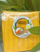 Load image into Gallery viewer, XL Organic  Lemon &amp; Carrot  Soap Bar
